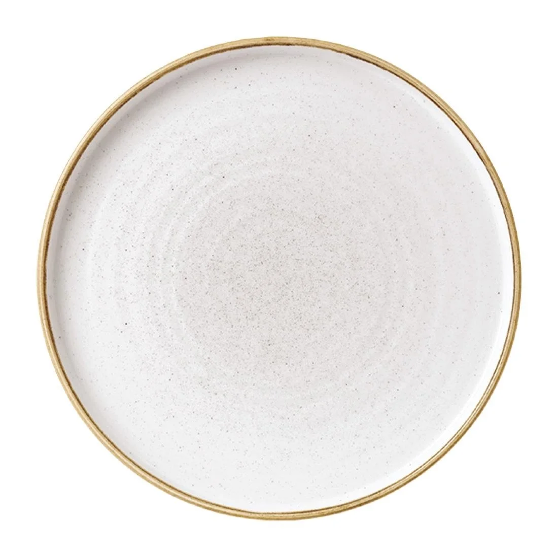 Churchill Stonecast Walled Chefs Plates Barley White 210mm (6 Pack) - Image 1