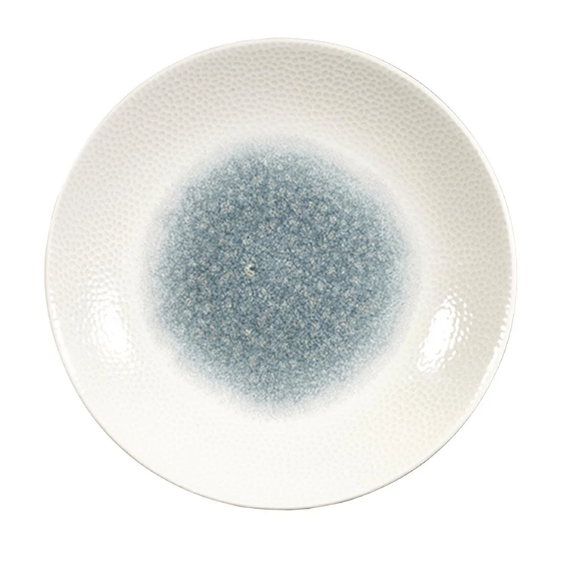 Churchill Isla Centre Print Deep Coupe Plates Topaz Blue 255mm (12 Pack) - Image 1
