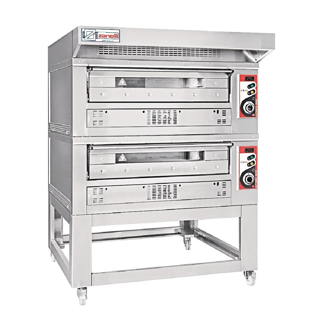 Zanolli Citizen 6+6F Single Deck Pizza Oven and Hood - Image 2