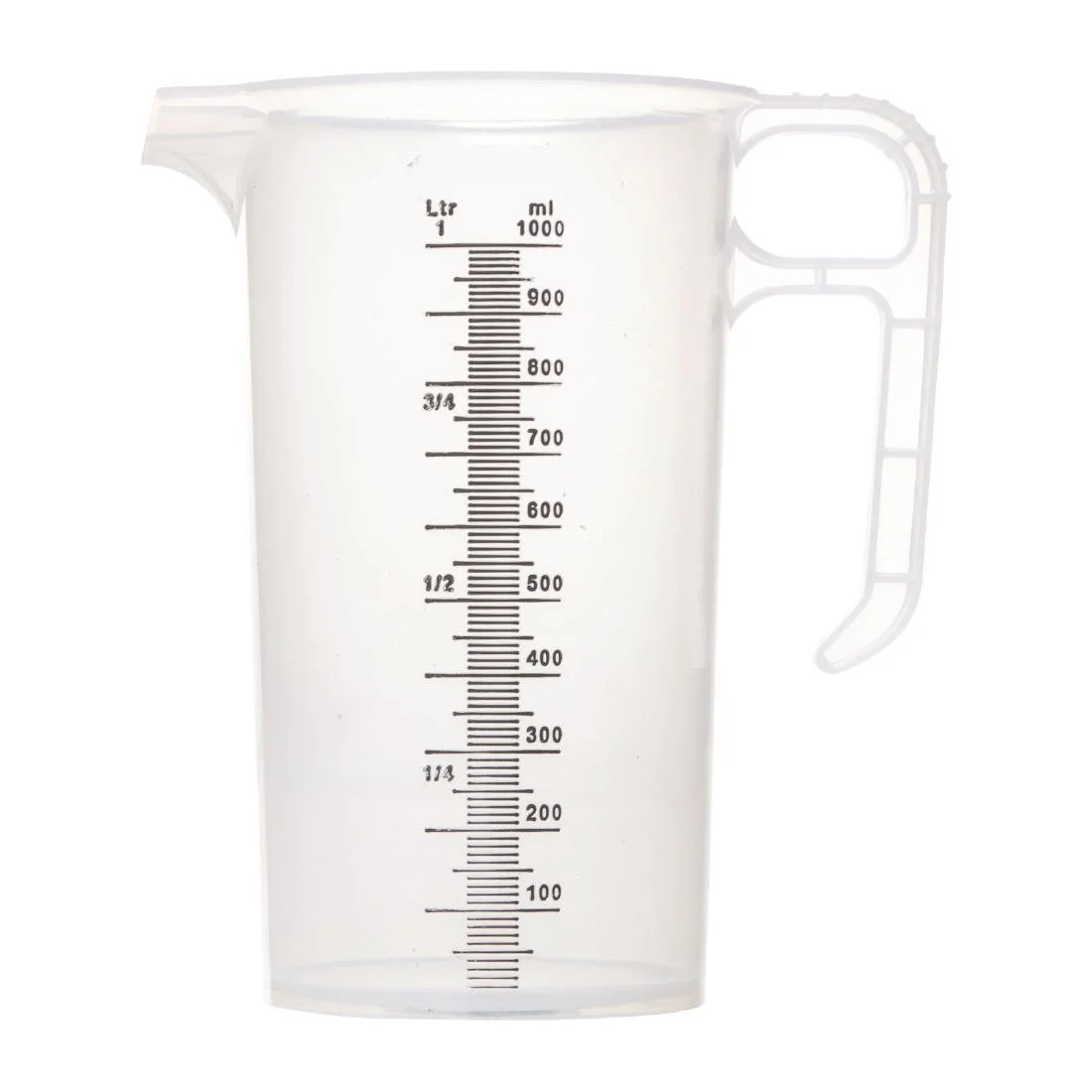 Pro-Measures Polypropylene Measuring Jug 1Ltr - Image 1