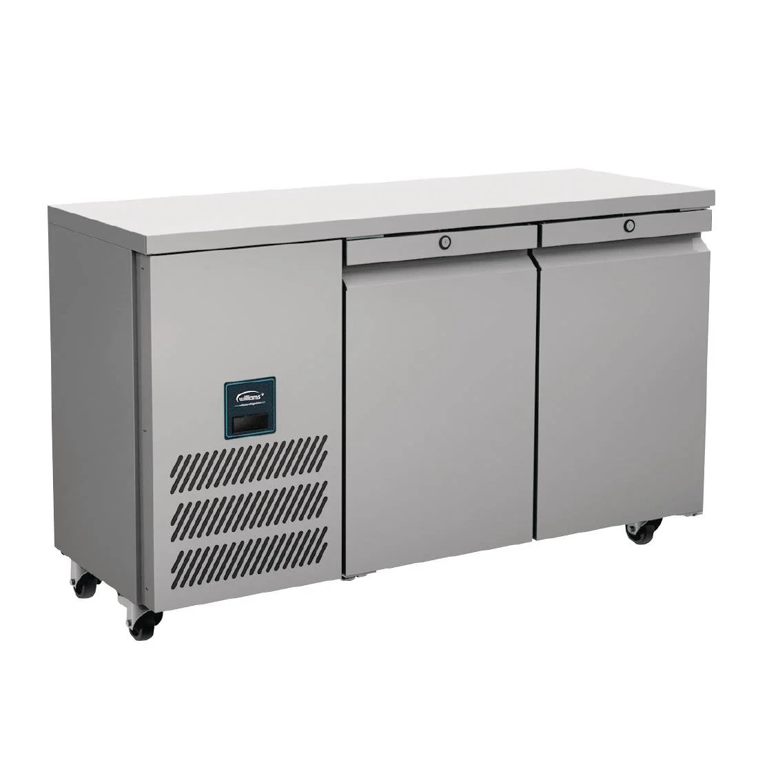 Williams Jade Slimline Double Door Freezer Counter 244Ltr LJSC2-SA - Image 1