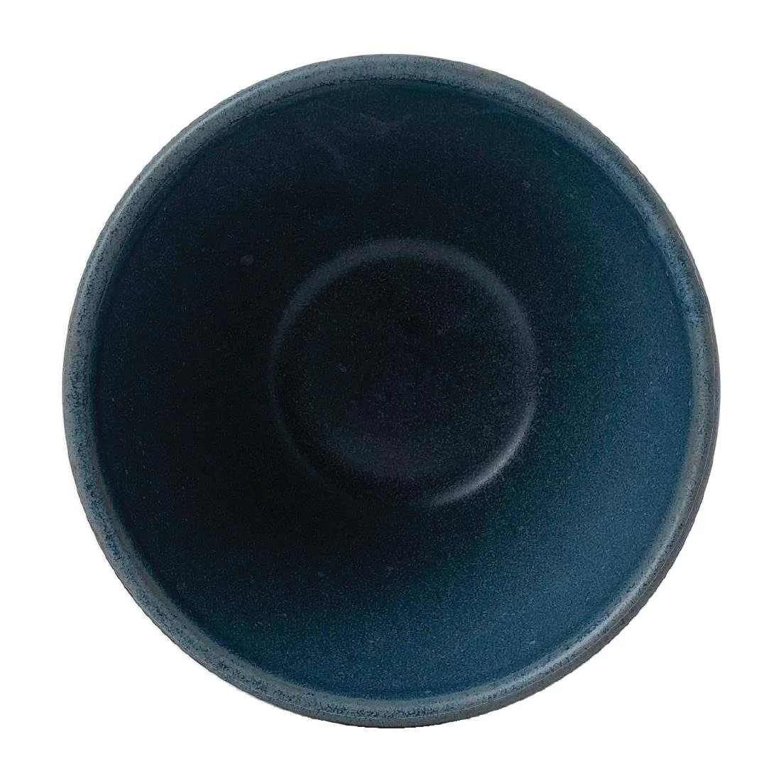 Churchill Super Vitrified Nourish Oslo Blue Contour Deep Bowls 102mm (12 Pack) - Image 1