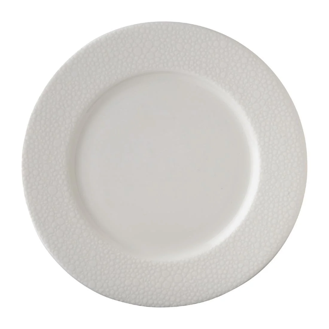 Royal Crown Derby Effervesce White Flat Rim Plates 156mm (6 Pack) - Image 1