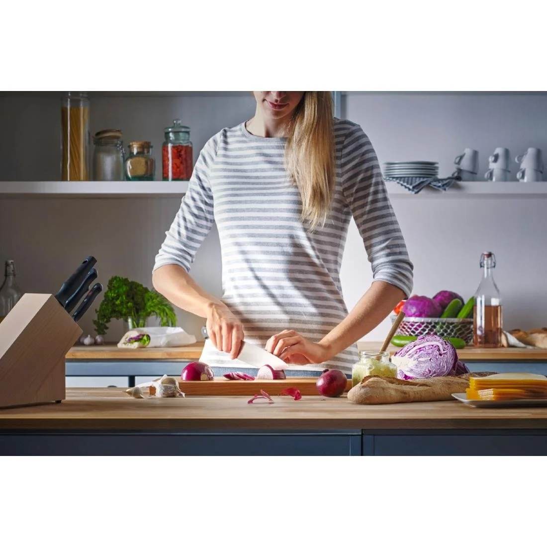 Wüsthof Gourmet Chef Knife Black 20cm - Image 2