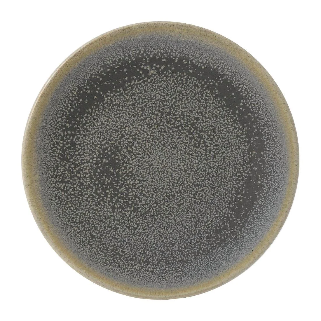 Dudson Evo Granite Coupe Plates Grey 162mm (6 Pack)