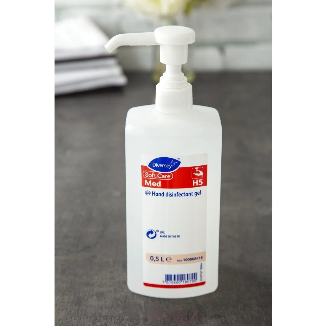 Diversey SoftCare H5 Alcohol Hand Sanitising Gel 500ml (Single Pack) - Image 6