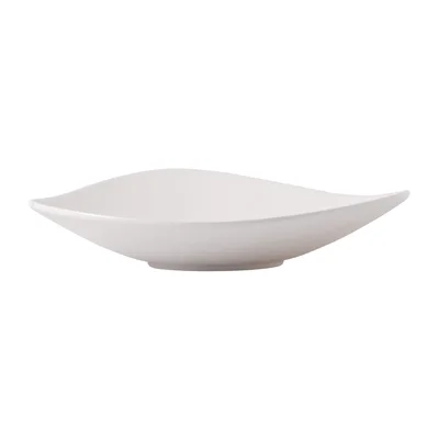 Churchill Melamine Lotus Dishes White 350mm (4 Pack) - Image 1