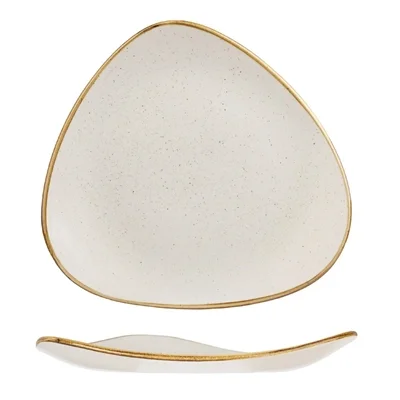 Churchill Stonecast Lotus Bowls Barley White 245mm (12 Pack) - Image 1