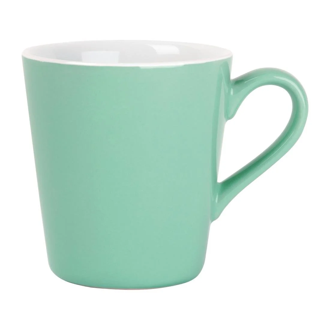 Olympia Cafe Flat White Cups Aqua 170ml (12 Pack) - Image 1