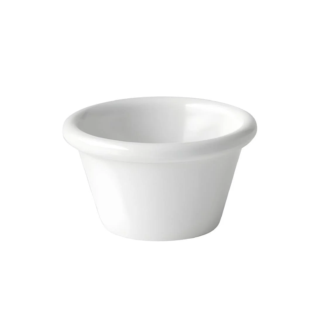 Utopia Melamine Ramekins Black 40ml (12 Pack) - Image 1