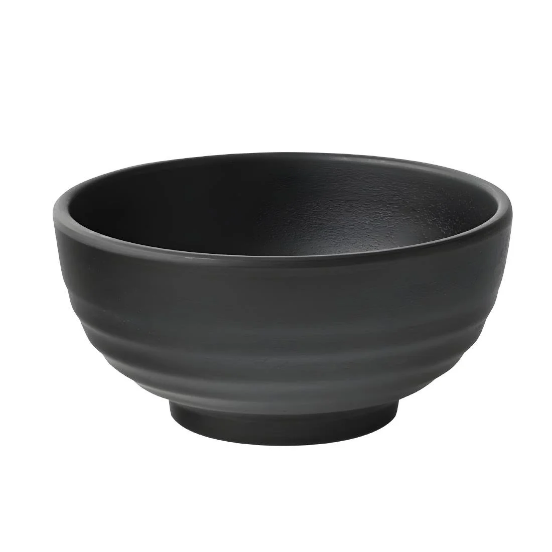 Utopia Spirit Footed Bowls Black 125mm (6 Pack) - Image 1