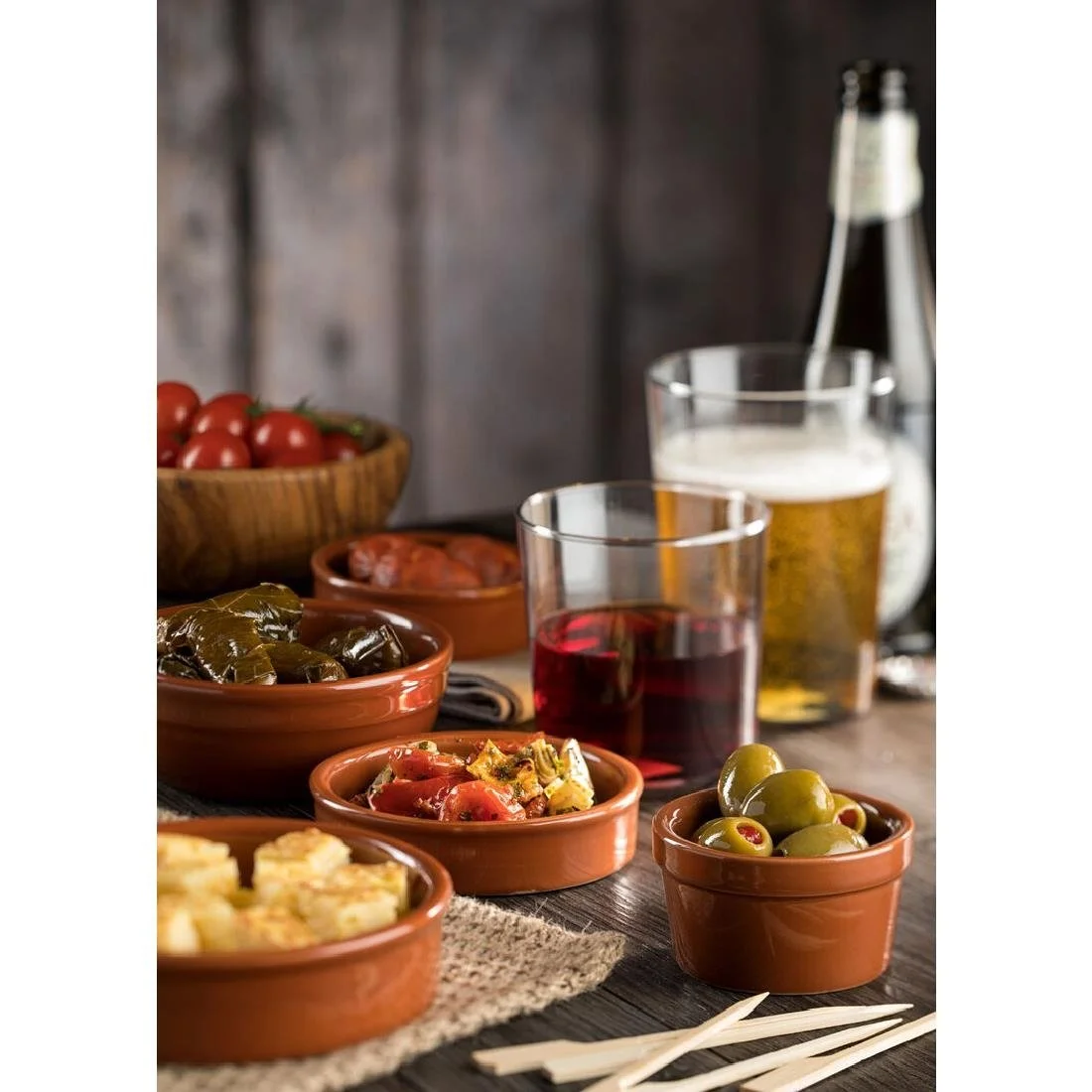 Utopia Tapas Dishes 130mm (6 Pack) - Image 2