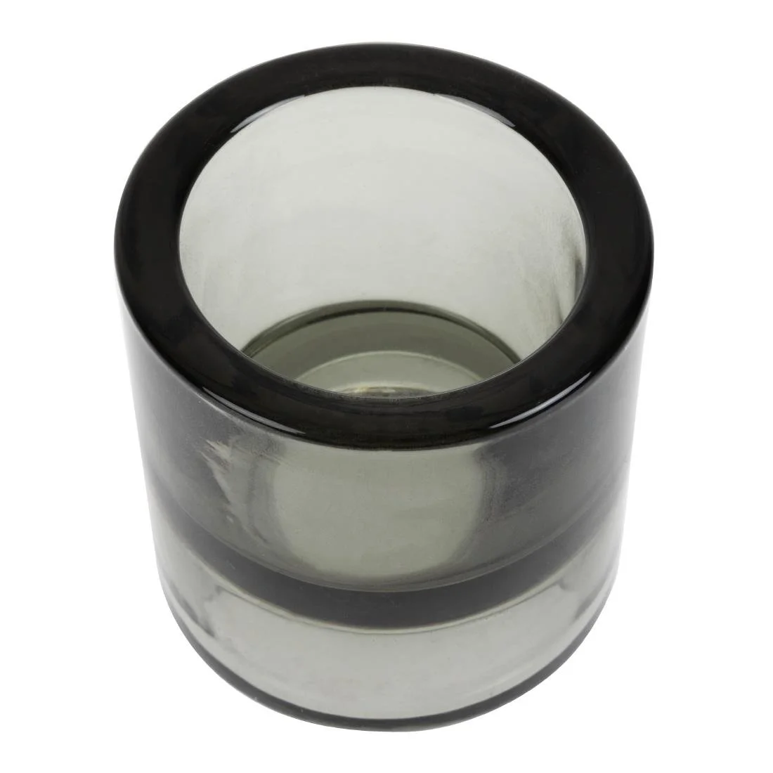 Utopia Black Double Ended Tealight Holders 70mm (12 Pack) - Image 1