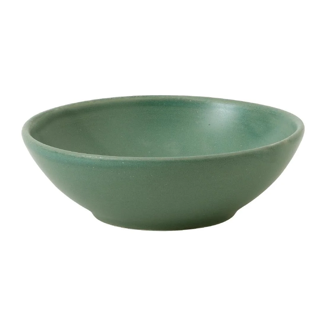 Churchill Super Vitrified Nourish Andorra Green Shallow Bowls 9oz (12 Pack) - Image 1