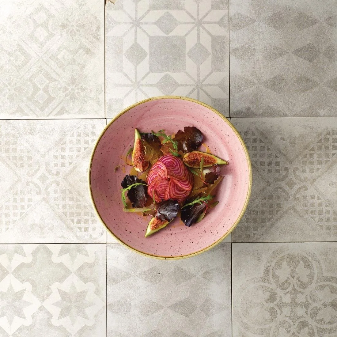 Churchill Stonecast Coupe Bowls Petal Pink 40oz (12 Pack) - Image 2