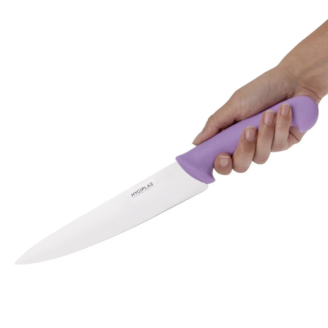 Hygiplas Cooks Knife Purple 21.8cm - Image 4