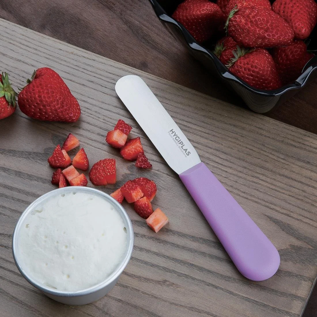 Hygiplas Palette Knife Purple 10cm - Image 4