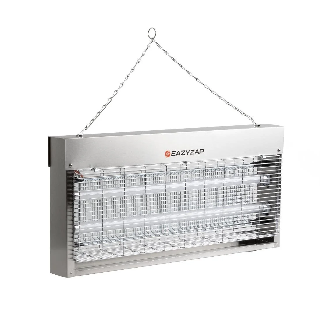Eazyzap Energy Efficient Stainless Steel LED Fly Killer 150m² - Image 1