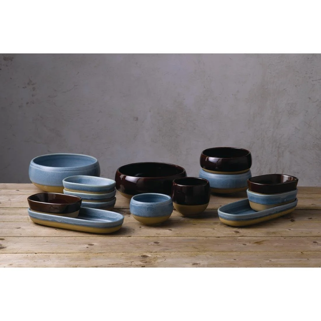 Churchill Emerge Oslo Blue Trays 230x95mm (6 Pack) - Image 3