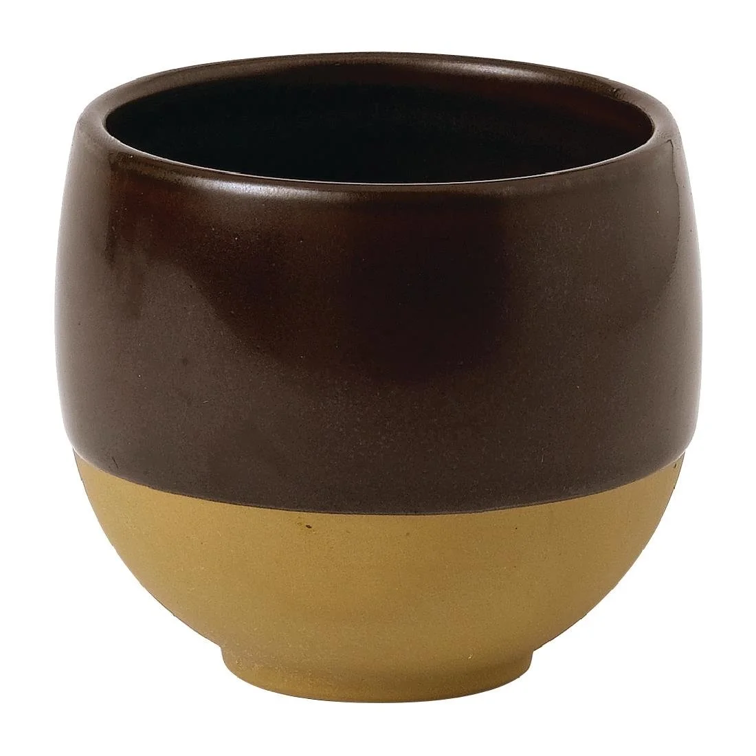 Churchill Emerge Cinnamon Brown Chip Mugs 312ml (12 Pack) - Image 1