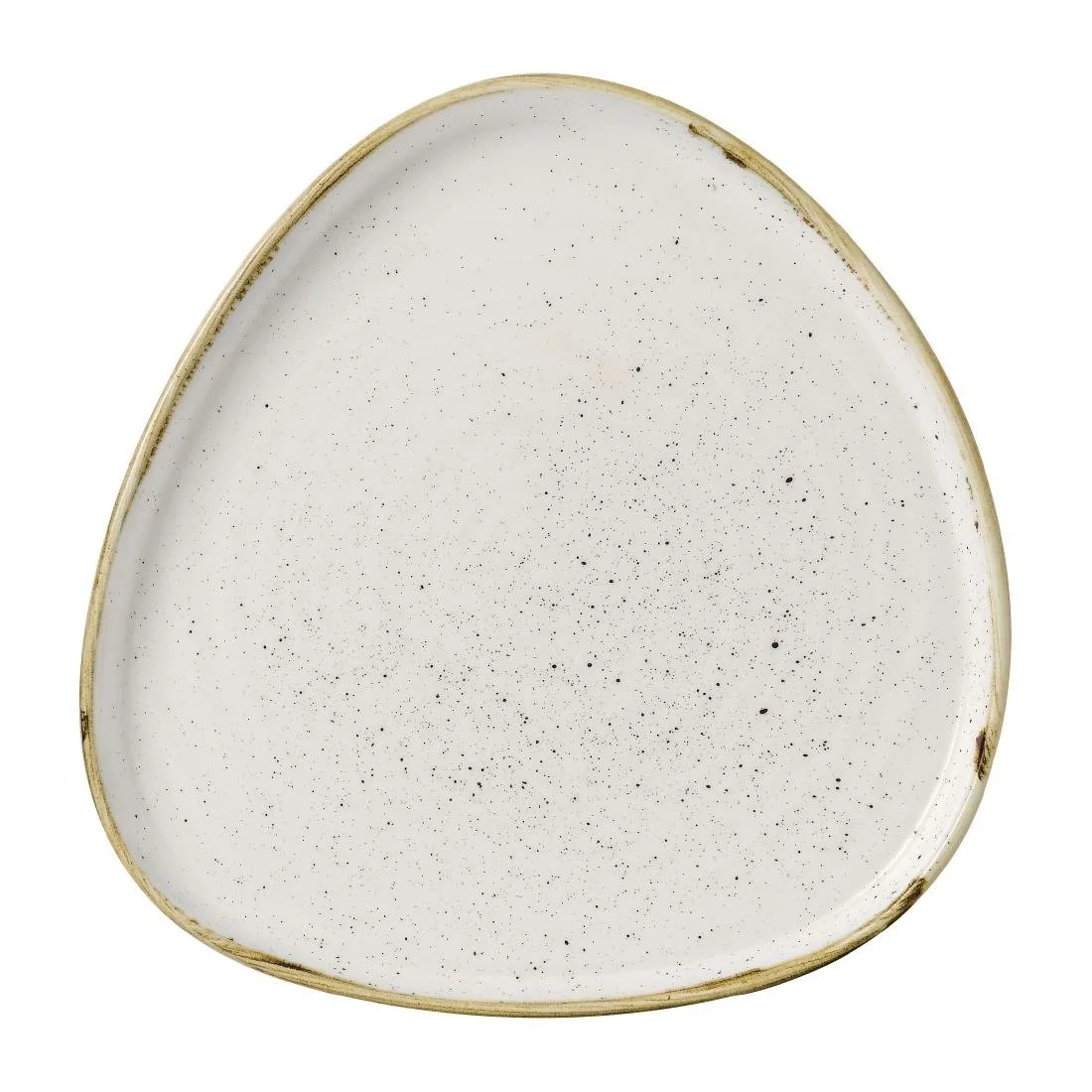 Churchill Stonecast Triangle Walled Chefs Plates 200mm (6 Pack) - Image 1