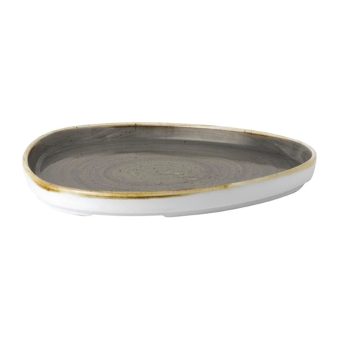Churchill Stonecast Grey Triangle Walled Chefs Plates 200mm (6 Pack) - Image 7