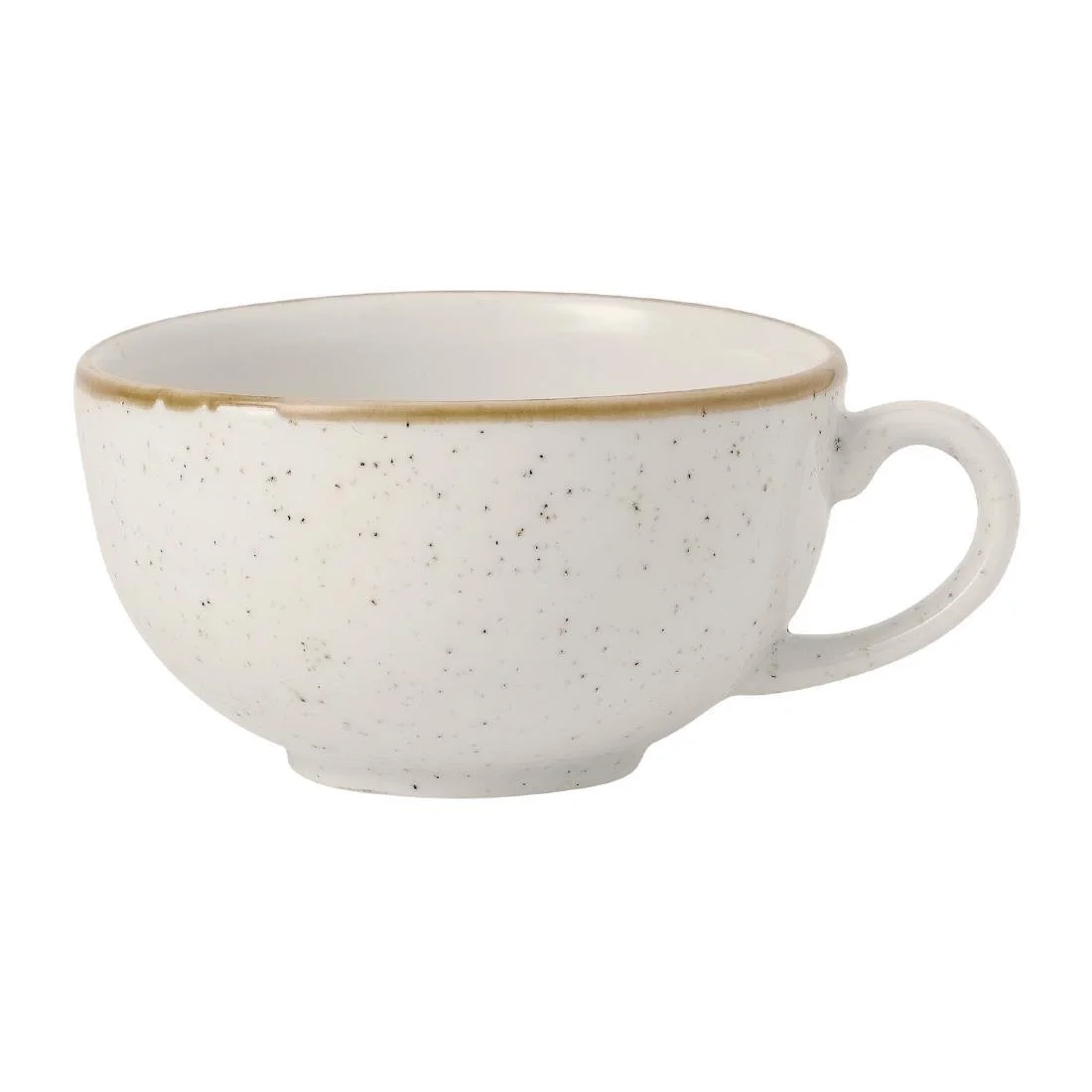 Churchill Stonecast Barley White Cappuccino Cups 280ml (12 Pack) - Image 1