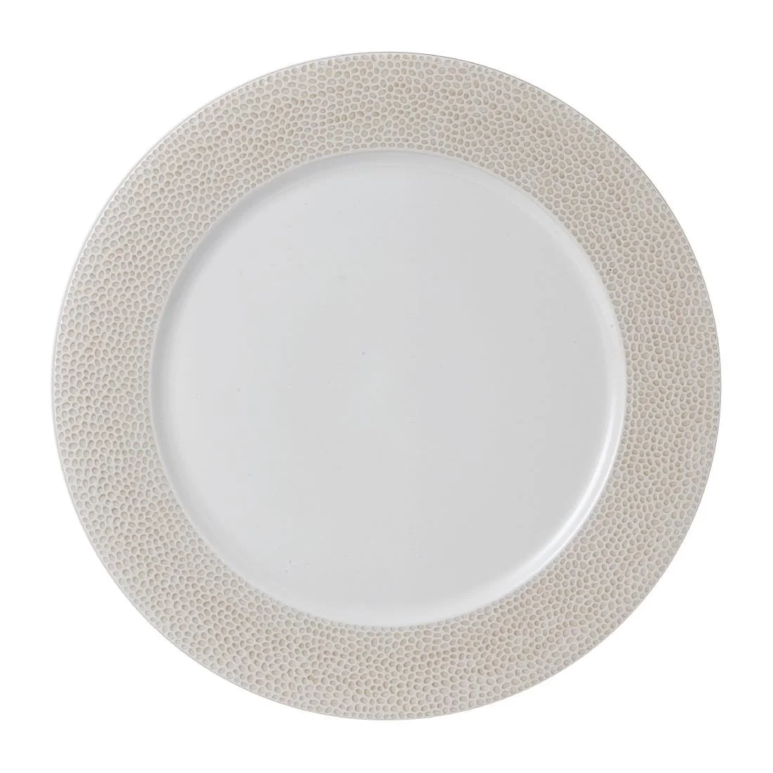 Churchill Isla Spinwash Sand Presentation Plates 305mm (12 Pack) - Image 1