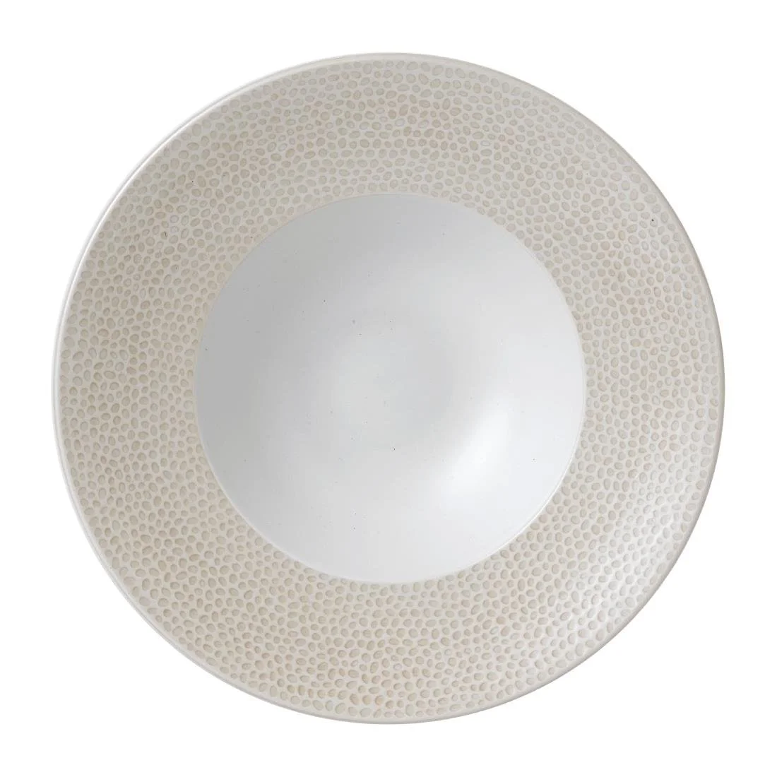 Churchill Isla Spinwash Sand Wide Rim Bowls 240mm (12 Pack) - Image 1