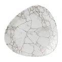 Churchill Studio Prints Kintsugi Agate Grey Lotus Plates 254mm (12 Pack) - Image 1