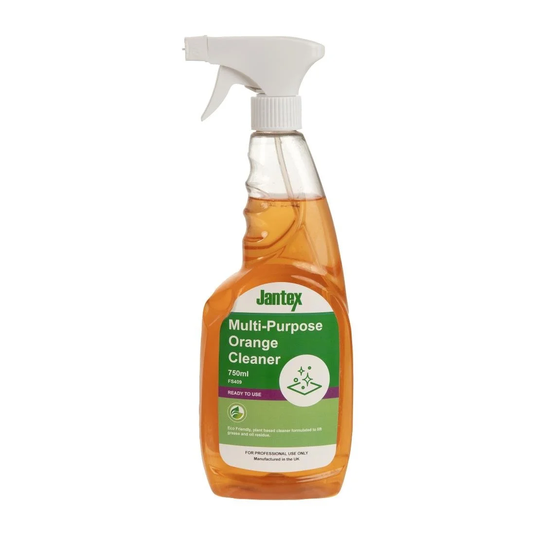 Jantex Green Orange Multipurpose Cleaner Ready To Use 750ml - Image 1