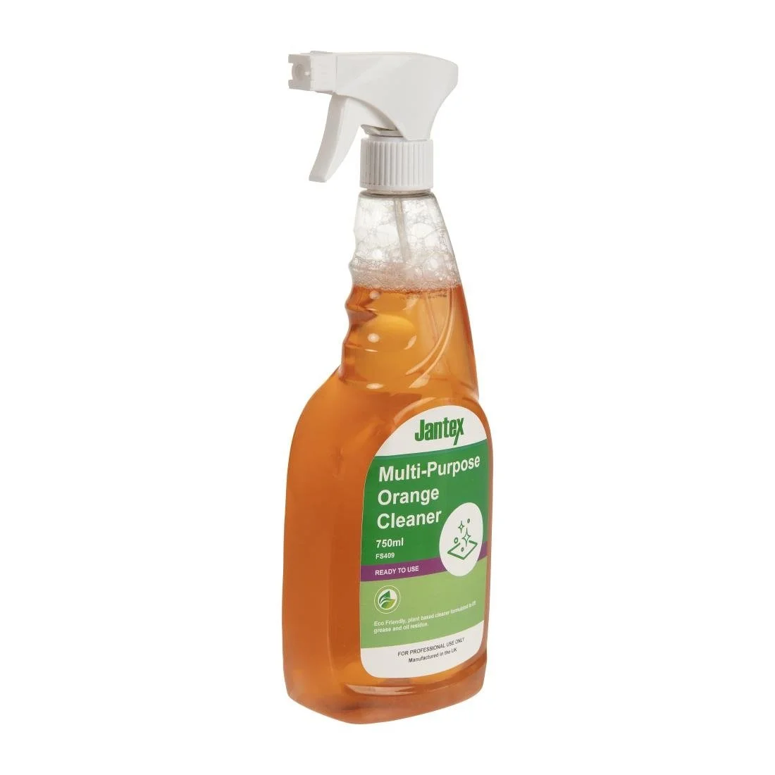 Jantex Green Orange Multipurpose Cleaner Ready To Use 750ml - Image 2