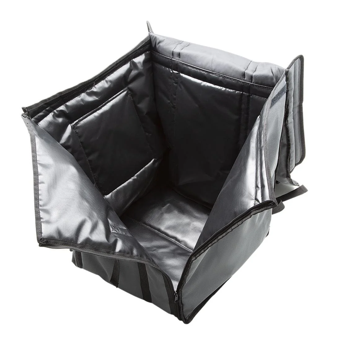 Vogue Insulated Delivery Back Pack Grey 550x400x400mm - Image 7