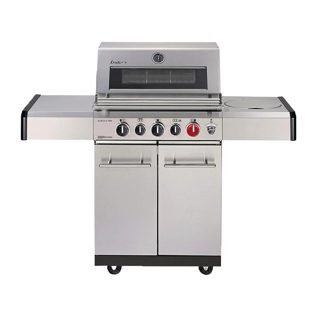 Enders from Lifestyle Kansas Pro 3 Sik Turbo Gas Barbecue - Image 1