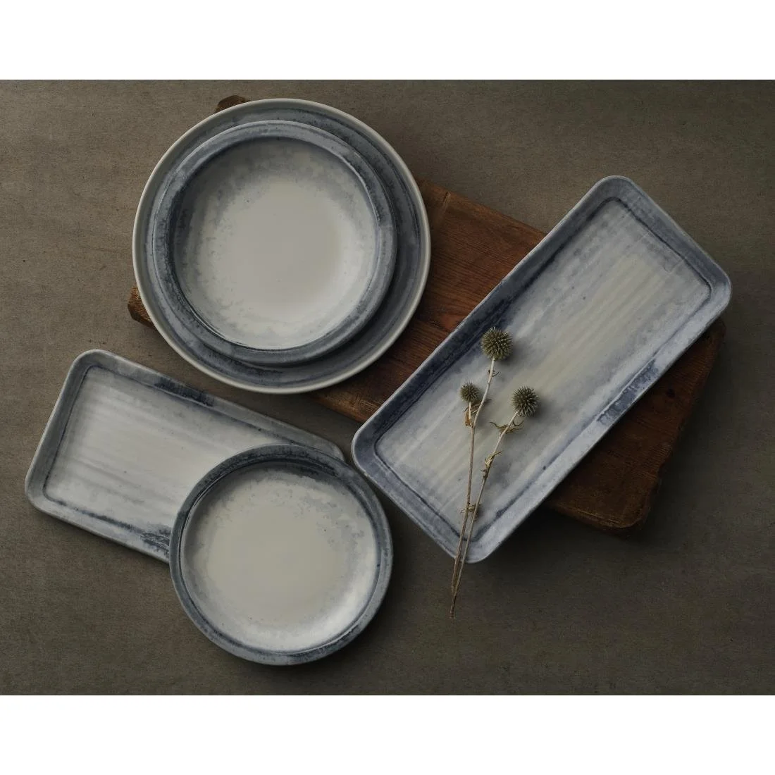 Dudson Makers Finca Nova Plates Limestone 203mm (12 Pack) - Image 2