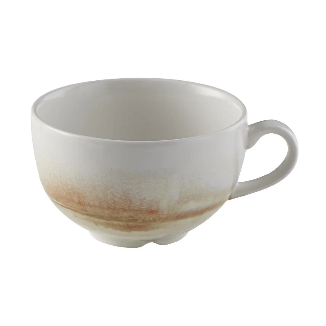 Dudson Makers Finca Sandstone Cappuccino Cup 340ml (12 Pack) - Image 1