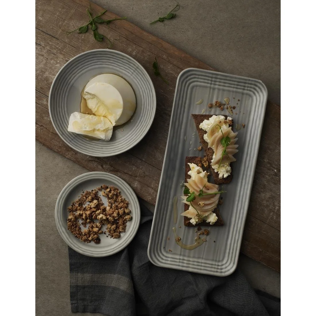 Dudson Harvest Norse Coupe Bowls Grey 182mm (12 Pack) - Image 5