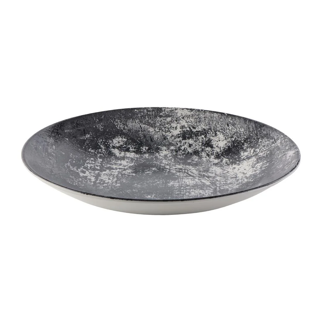 Dudson Makers Urban Deep Coupe Plates Black 281mm (12 Pack) - Image 2
