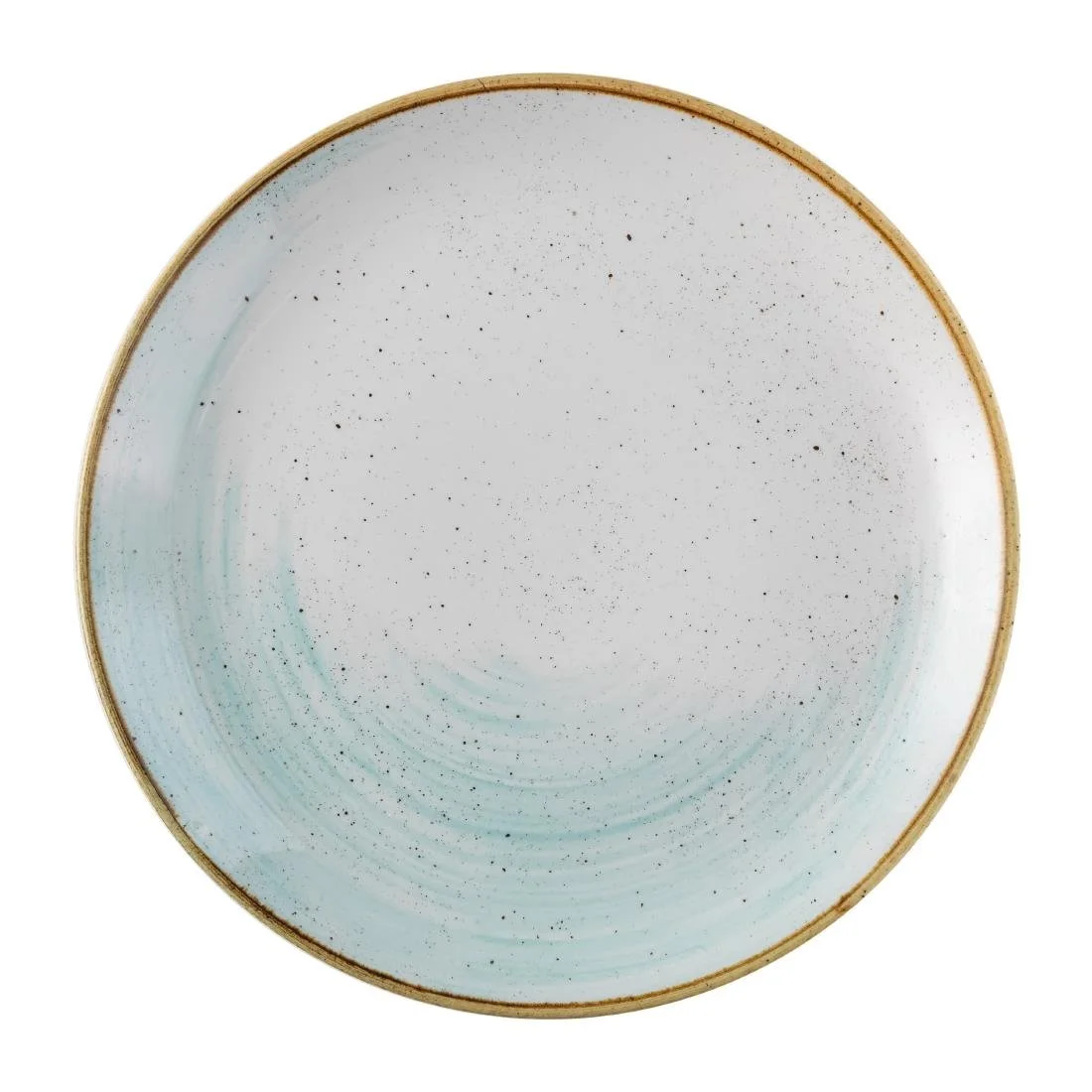Churchill Stonecast Accents Evolve Coupe PlateS Duck Egg 286mm (12 Pack) - Image 1