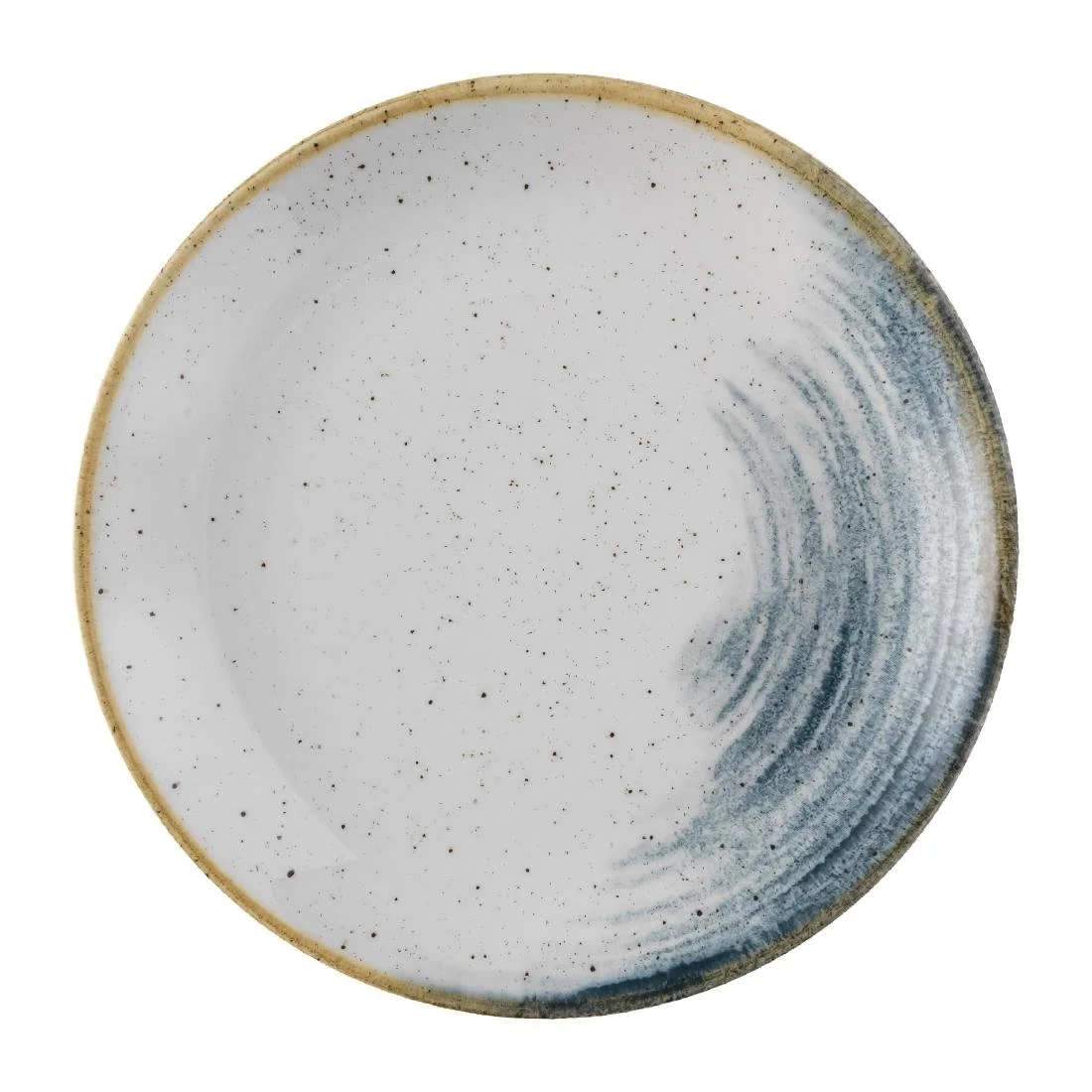 Churchill Stonecast Accents Evolve Coupe Plate Blueberry 260mm (12 Pack) - Image 1