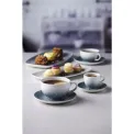 Churchill Raku Duo Cappuccino Cups Topaz Blue 340ml (12 Pack) - Image 3