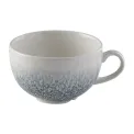 Churchill Raku Duo Cappuccino Cups Topaz Blue 340ml (12 Pack) - Image 1