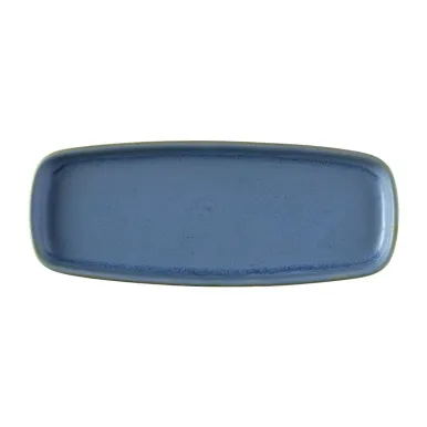 Churchill Emerge Oslo Blue Oblong Plates 254x77mm (6 Pack)
