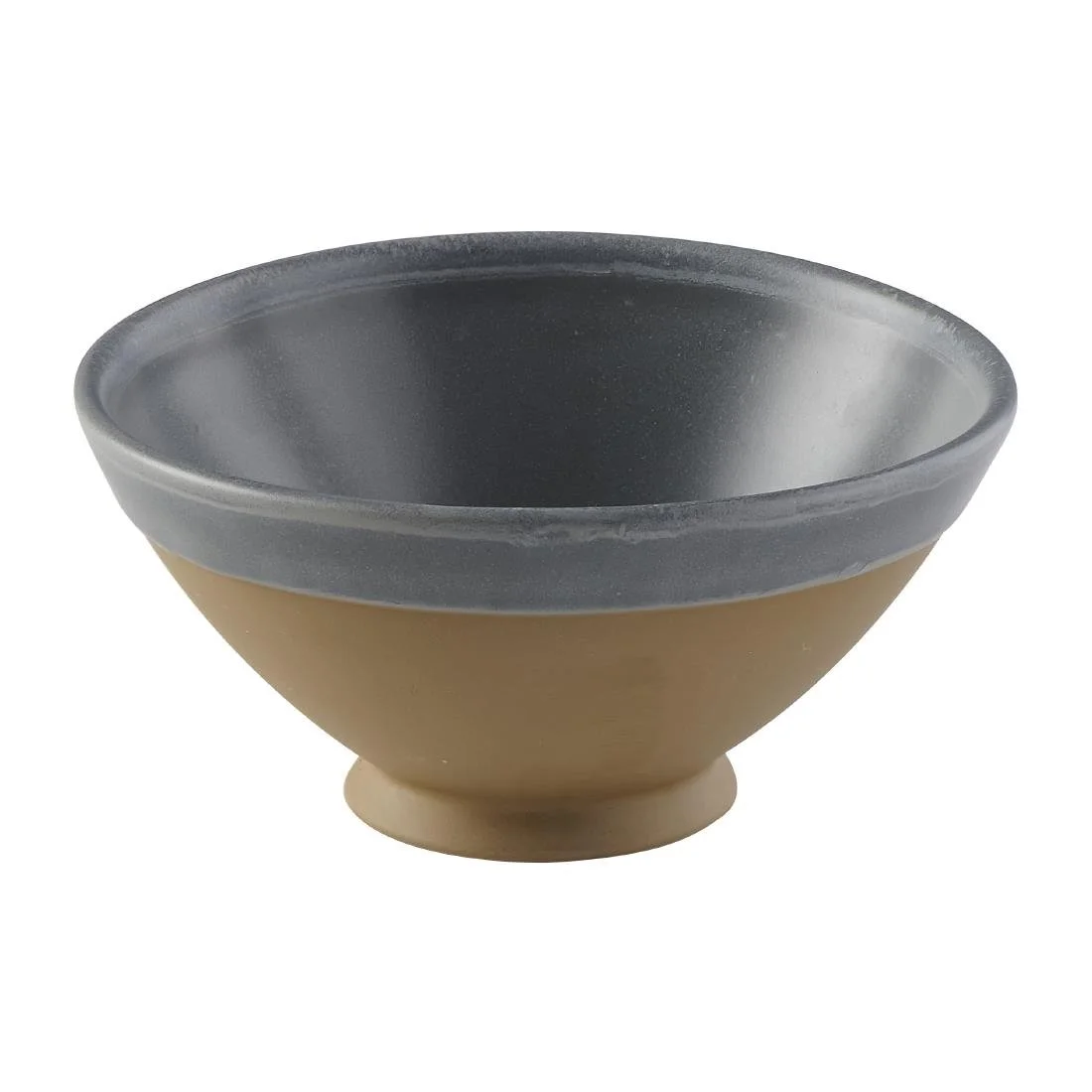 Churchill Emerge Seattle Grey Footed Bowls 155mm (6 Pack) - Image 1