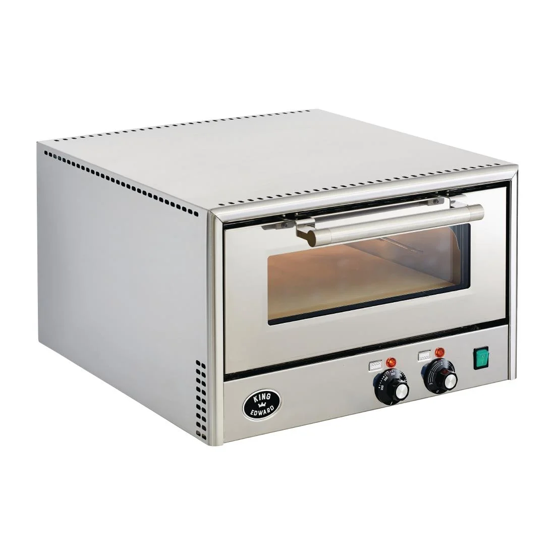 King Edward Colore Pizza Oven Stainless Steel - Image 1