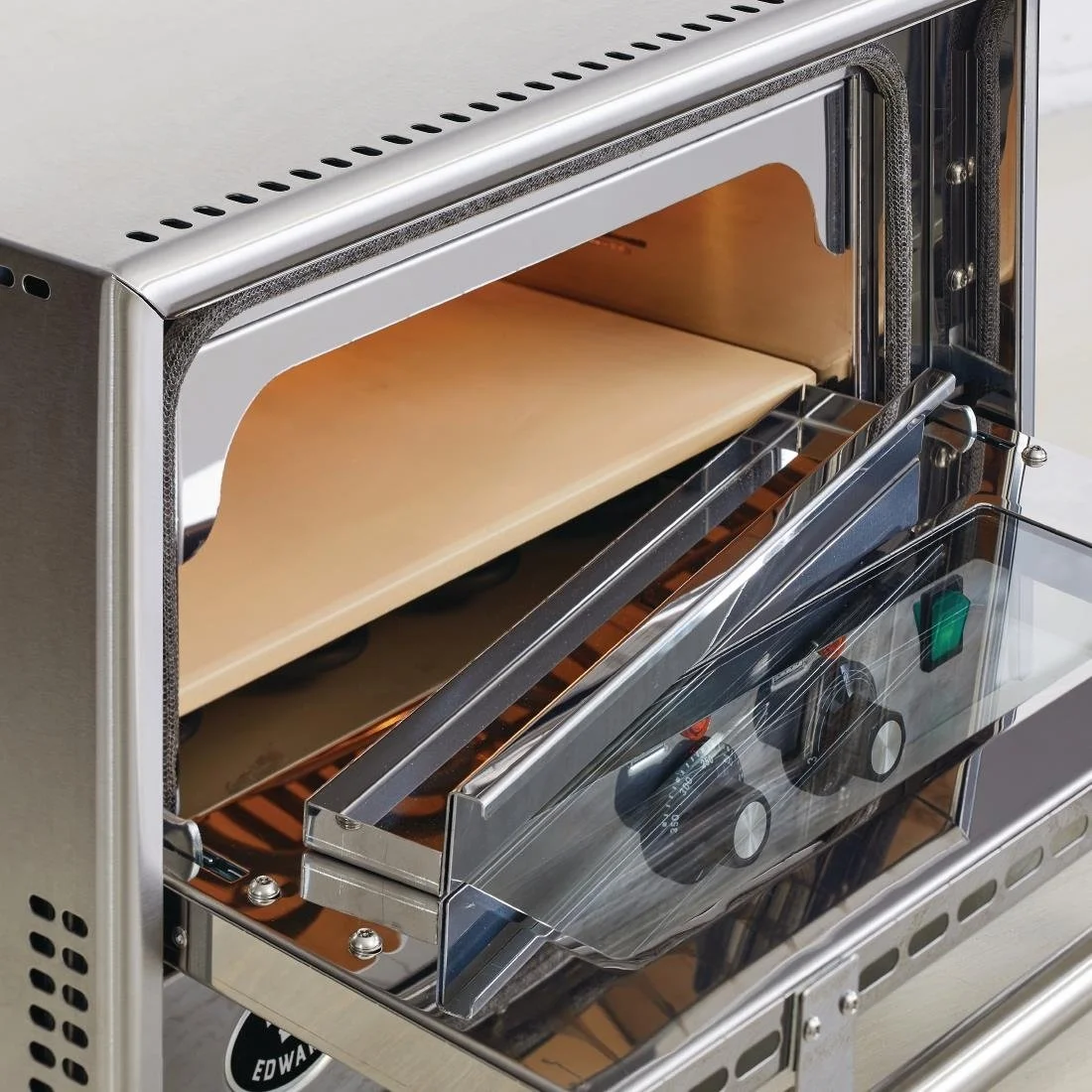 King Edward Colore Pizza Oven Stainless Steel - Image 5