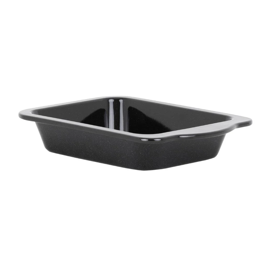Wham Enamel Handled Roaster Black 200x270mm - Image 1