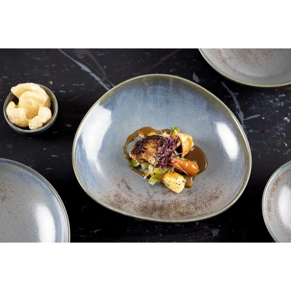 Olympia Ember Coupe Bowls Blue 152mm (6 Pack) - Image 18