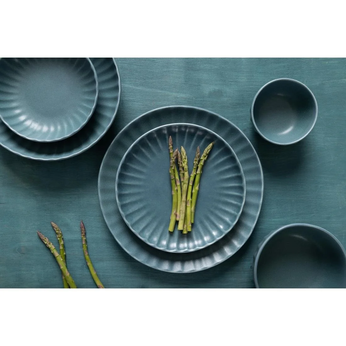 Olympia Corallite Coupe Bowls Green 220mm (6 Pack) - Image 3