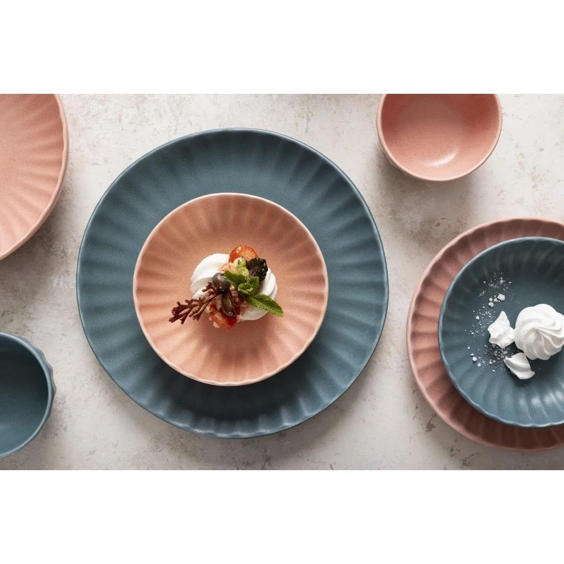 Olympia Corallite Plates Green 280mm (6 Pack) - Image 11